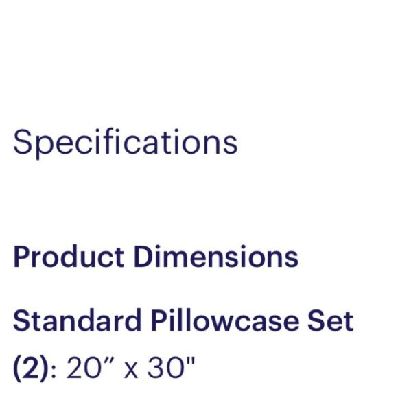 NEW IN PACKAGE Purple Mattress Softstretch Standard Pillowcase Pair-Morning Mist - Picture 7 of 14